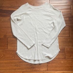 American Eagle Outfitters Soft & Sexy Plush Long Sleeve Knit Top